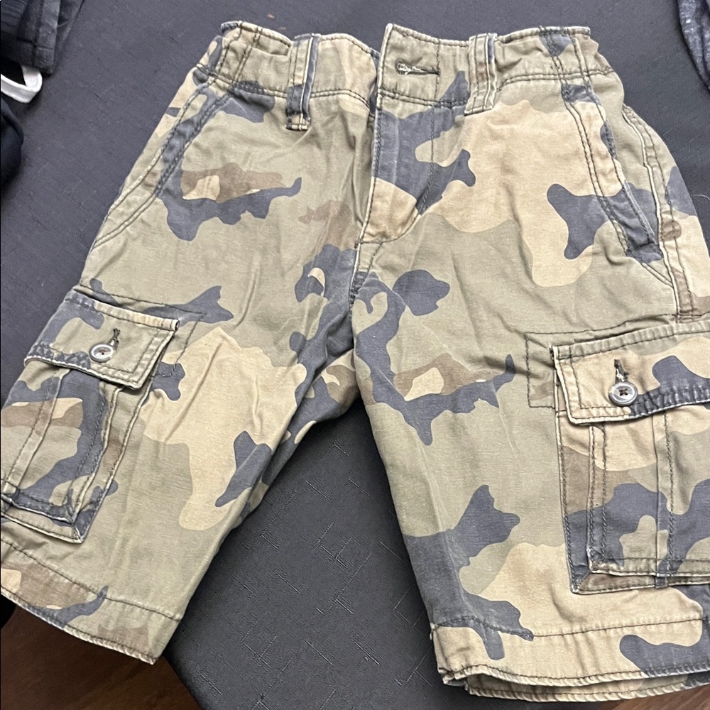 Camouflage Cargo Men Shorts